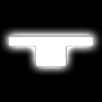 ORACLE Lighting Universal Illuminated LED Letter Badges - Matte Wht Surface Finish - T