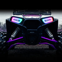 Oracle 1421 Polaris RZR 900/1000 Turbo Dynamic RGB+A Seq Turn Signal Headlight Halo Kit