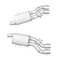 Stainless Works 2016-18 Cadillac CTS-V Sedan Axle Back System Dual-Mode Turbo Mufflers 4in Tips