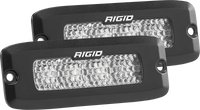 Rigid Industries SRQ - 60 Deg. Lens - White - Flush Mount - Set of 2