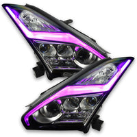 Oracle 1521 Nissan GTR RGB+W (Lightning Bolt) Headlight DRL Upgrade Kit ColorSHIFT 2