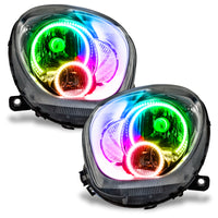 Oracle Mini Cooper Countryman 11-15 Halo Kit - ColorSHIFT w/ 2.0 Controller