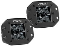 Rigid Industries D2 - Midnight Edition Flush Mount Spot Lights