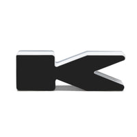 ORACLE Lighting Universal Illuminated LED Letter Badges - Matte Blk Surface Finish - K