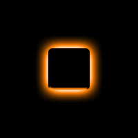 ORACLE Lighting Universal Illuminated LED Letter Badges - Matte Blk Surface Finish - I