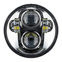 Oracle 5.75in 40W Replacement LED Headlight - Chrome