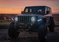 Oracle Jeep JL/Gladiator JT Oculus Bi-LED Projector Headlights - Amber/White Switchback