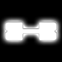 ORACLE Lighting Universal Illuminated LED Letter Badges - Matte Wht Surface Finish - X
