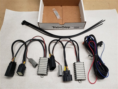 5G Ram 2500/3500 HD (19-24) Halogen to LED Headlight Adapter (PAIR)