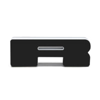 ORACLE Lighting Universal Illuminated LED Letter Badges - Matte Blk Surface Finish - R