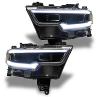 Oracle 19-21 RAM 1500 Projector LED Headlight DRL Kit - ColorSHIFT RGBW+A w/o Controller