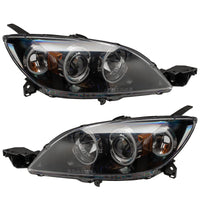 Oracle 04-09 Mazda 3 SMD HL - Hatchback - Halogen Style - ColorSHIFT w/o Controller