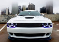 Oracle 15-21 Dodge Challenger Dynamic Surface Mount Headlight Halo Kit - - Dynamic
