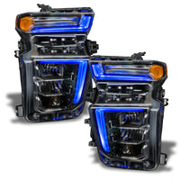 Oracle 2021 Chevy Silverado HD 2500/3500 RGB+W Headlight DRL Upgrade Kit ColorSHIFT 2