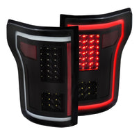 ANZO 2015-2017 Ford F-150 LED Taillights Black