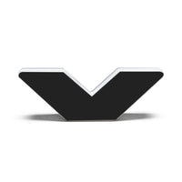 ORACLE Lighting Universal Illuminated LED Letter Badges - Matte Blk Surface Finish - V