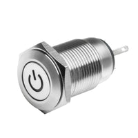 Oracle Pre-Wired Power Symbol On/Off Flush Mount LED Switch - Yellow