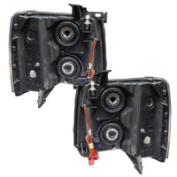 Oracle 07-13 Chevrolet Silverado SMD HL - Black - Round Style - White