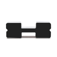 ORACLE Lighting Universal Illuminated LED Letter Badges - Matte Blk Surface Finish - X