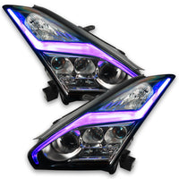 Oracle 1521 Nissan GTR RGB+W (Lightning Bolt) Headlight DRL Upgrade Kit ColorSHIFT 2
