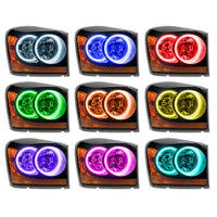 Oracle 04-06 Dodge Durango SMD HL - Black - ColorSHIFT w/ 2.0 Controller