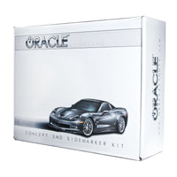 Oracle 05-13 Chevrolet Corvette C6 Concept Sidemarker Set - Clear - No Paint