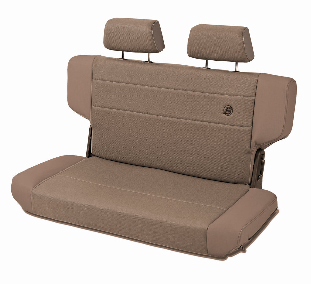 Bestop - 39439-37 - Trailmax II Fold-N-Tumble Rear Bench Seat