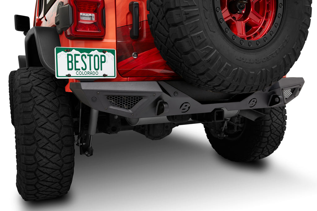Bestop-42902-01-HighRock 4x4(TM) Rear Bumper