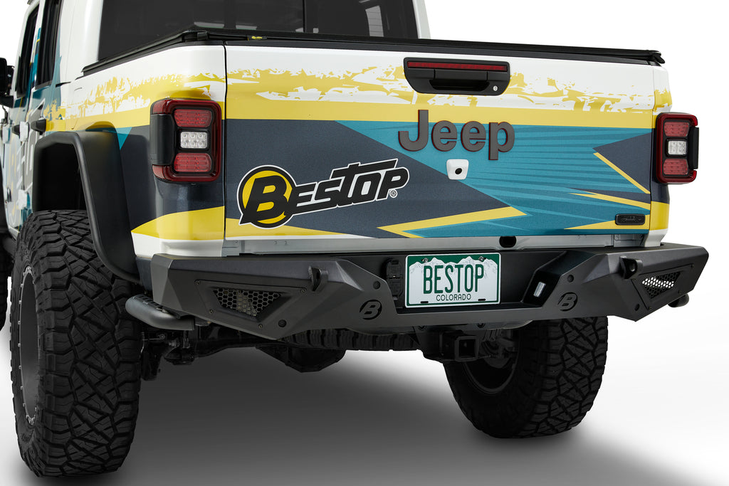 Bestop-42903-01-HighRock 4x4(TM) Rear Bumper