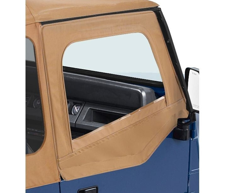 Bestop - 51782-37 - Upper Fabric Half Doors