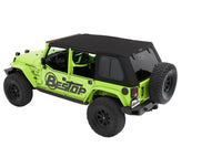 Bestop - 54463-17 - JEEP(R) Trektop(R) Pro Hybrid Slantback Soft Top