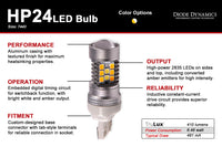 7443 LED Bulb HP24 LED Cool White Switchback Single Diode Dynamics