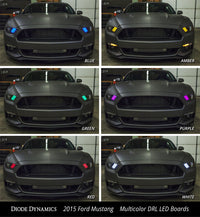 RGBW DRL LED Boards for 2015-2017 Ford Mustang