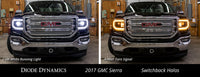 GMC Sierra LED Halos Switchback 16-18 Sierra 1500 Diode Dynamics