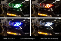 RGBWA DRL LED Boards for 2018-2023 EU/AU Ford Mustang