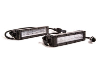 6 Inch LED Light Bar Single Row Straight SS6 White Wide Light Bar Single Diode Dynamics