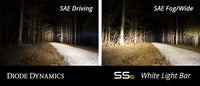 6 Inch LED Light Bar Single Row Straight SS6 White Wide Light Bar Single Diode Dynamics