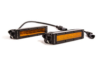 6 Inch LED Light Bar Single Row Straight SS6 Amber Wide Light Bar Single Diode Dynamics