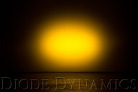 6 Inch LED Light Bar Single Row Straight SS6 Amber Wide Light Bar Single Diode Dynamics