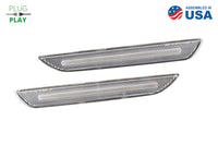 LED Sidemarkers for 2015-2021 EU/AU Ford Mustang, Smoked (pair)