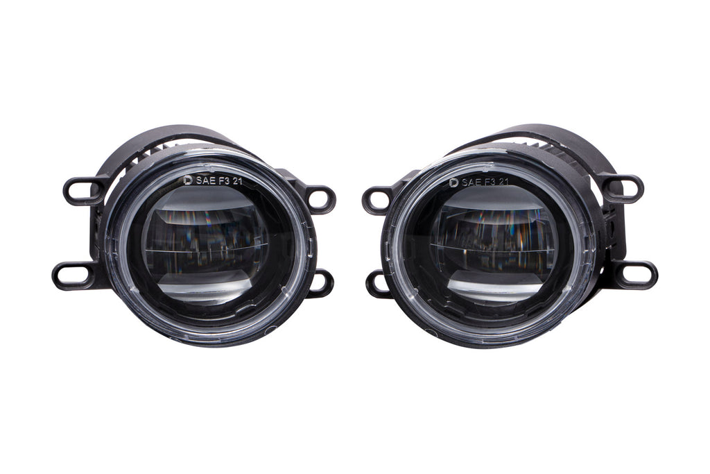 Elite Series Type B Fog Lamps, White Pair Diode Dynamics
