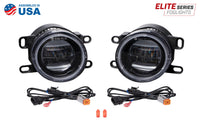 Elite Series Type CGX Fog Lamps, Yellow Pair Diode Dynamics
