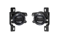 Elite Series Type MR Fog Lamps, White Pair Diode Dynamics
