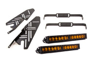 2017-2019 Ford Raptor SS Fog Kit 12.0 Inch Amber Driving Diode Dynamics