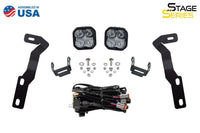 SS3 LED Ditch Light Kit for 2016-2021 Toyota Tacoma, Pro Yellow Combo Diode Dynamics