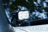 Stage Series 2in LED Ditch Light Kit for 2016-2021 Toyota Tacoma, Sport Yellow Combo