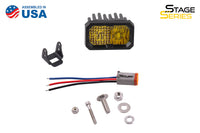 Stage Series 2 Inch LED Pod, Sport Yellow Flood Standard ABL Each