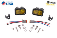 Stage Series 2 Inch LED Pod, Pro Yellow Flood Standard ABL Each