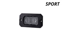 Stage Series 2 Inch LED Pod, Sport White Fog Flush ABL Each