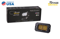 Stage Series 2 Inch LED Pod, Pro Yellow Fog Flush ABL Each